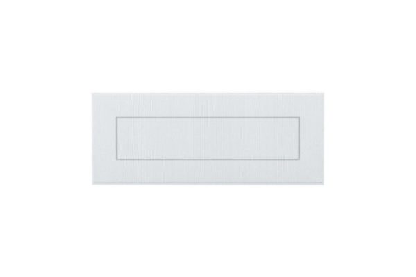 Bella cabinet front 59.6x23.6 cm, white wood color