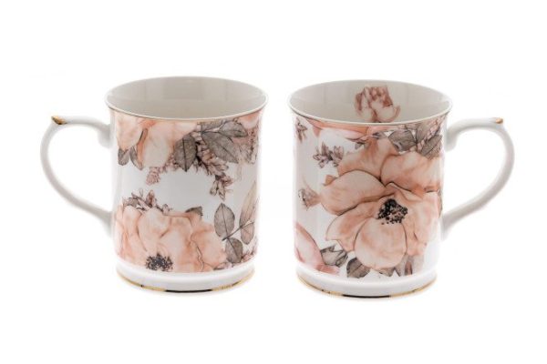 Set of Julie mugs 380 ml, Porcelain