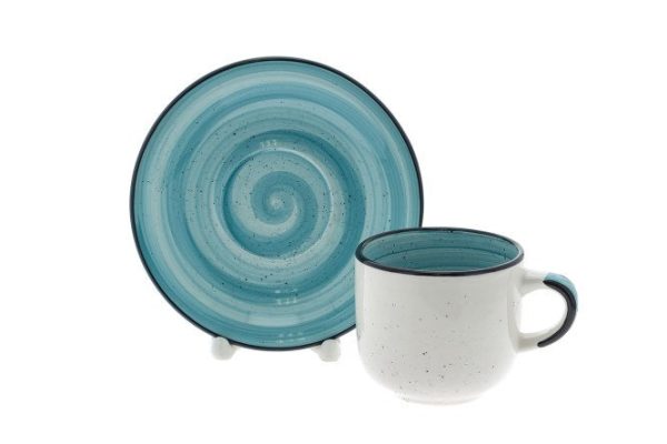 Tea pair Elrington Airbrush Mint Breeze 260 ml, Ceramic