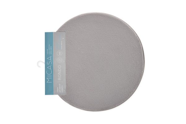 Bathroom rug Rondo 80x80 cm, Polyester