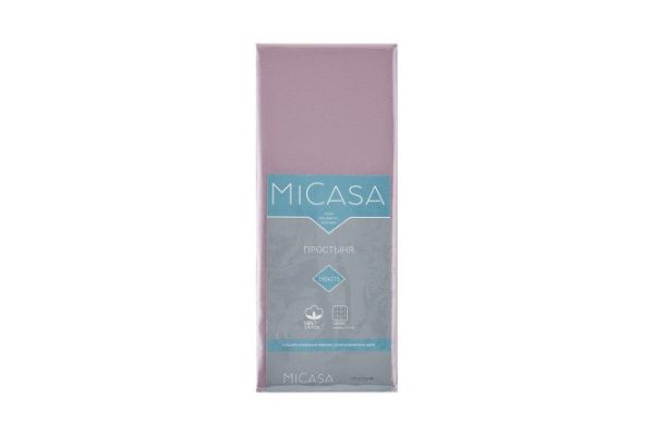 Bed sheet MICASA Calma Satin 150x215 cm