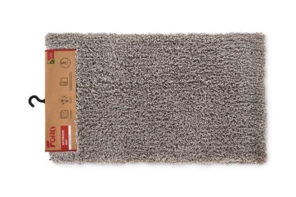 Bathroom rug Fluffy 60x100 cm, Microfiber