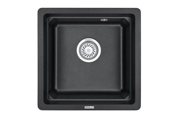 Undermount sink GRANULA Kitchen Space 4501U 45x45x22 cm