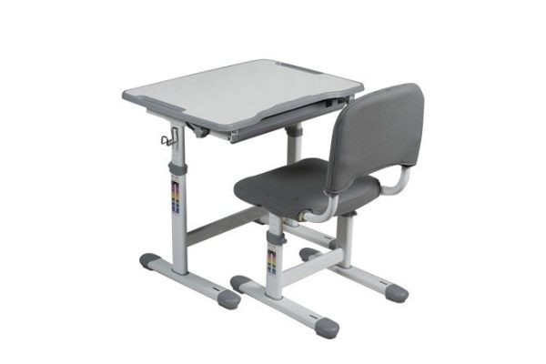 Furniture set Sole Gray desk and chair with cover