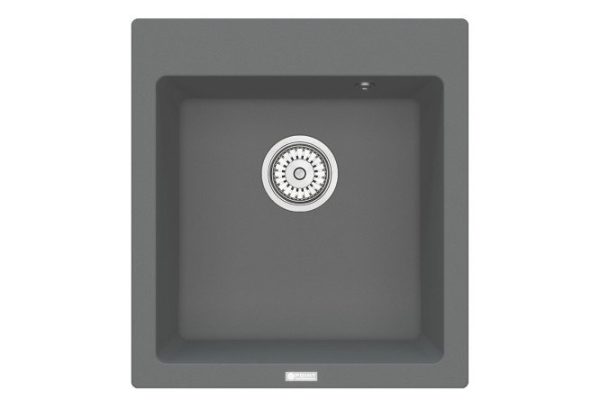 Kitchen sink POINT Moko 47 PN3006AL, gray 46.5x51x21.5 cm
