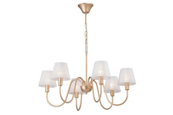 Chandelier VITALUCE V1868-8/6 18 sq.m., 76x39x76 cm, E14