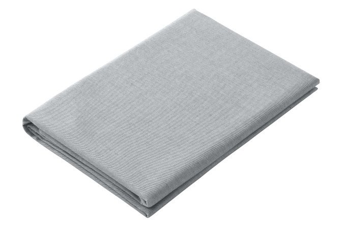 Duvet cover Melange Silver Satin 148x215 cm, 1.5 sleepers