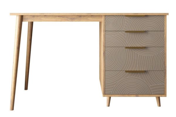 Line work table with 1 cabinet