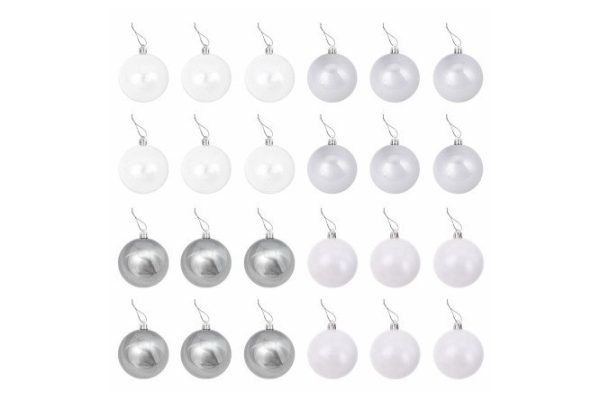 Set of Christmas balls Eden Colors 591977 24 pcs.