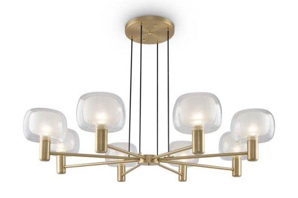 Hanging lamp MAYTONI Modern Vision 40 sq.m., 112x21x112 cm, E14