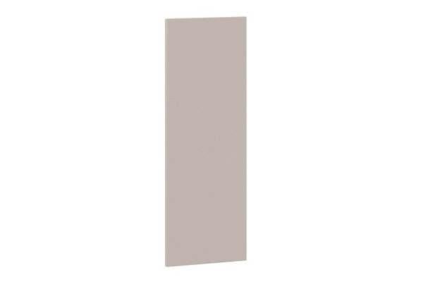 Decorative side wall Olivia for wall cabinets 33.7x96 cm, cashmere color