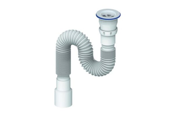 Corrugated siphon 1 1/2"x40/50 UNICORN D220P