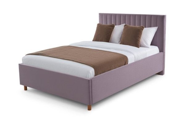 Bed with lifting mechanism Garda color gray-lilac 180x200 cm