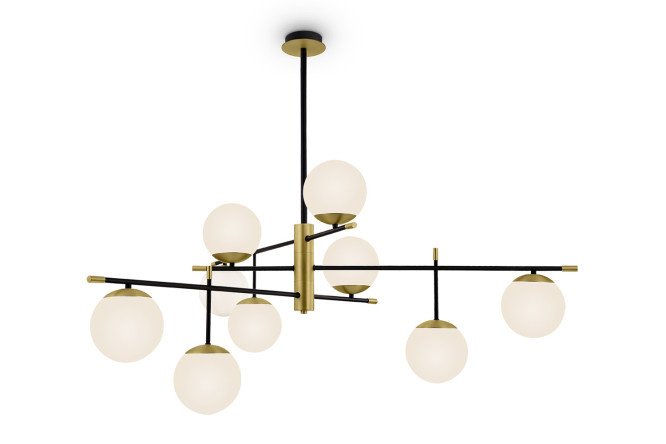 Hanging lamp MAYTONI MOD048PL 24 sq.m., 131.5x92x131.5 cm, E14