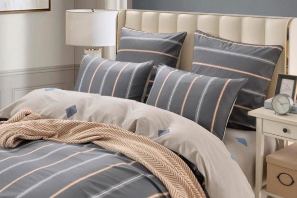 Bed linen set SOFI DE MARKO Vargus Satin 160x220 cm, Family