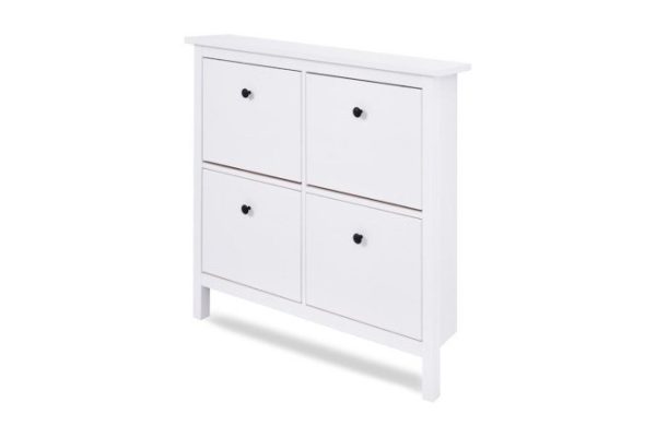 Shoe cabinet Evans 105.8x100.5x22 cm