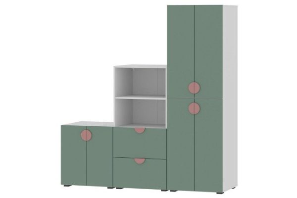 Modular children's room Oscar mini 180x194x40