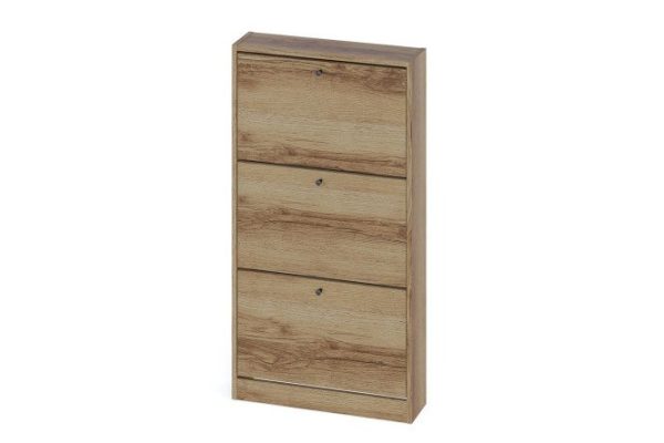 Shoe cabinet Alabama 60x113.3x16 cm