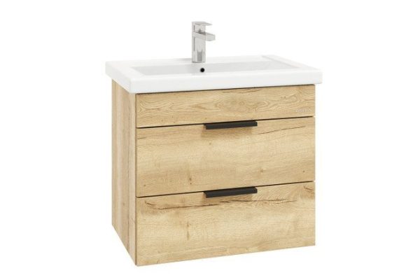 Hanging cabinet ONIKA Legrand 105031 46.6 cm, frame color Halifax oak, facade color Halifax oak