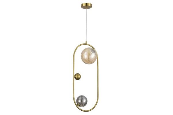 Hanging lamp ST LUCE Sphere 4 sq.m., 28x200x28 cm, G9