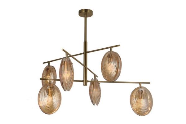 Ceiling chandelier FAVOURITE Media 5 sq.m., 90x68.5x90 cm, E14