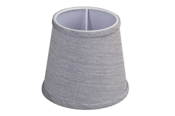 Lampshade VITALUCE Linen E14, Textile
