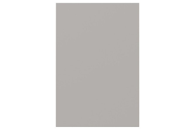 Decorative side wall Gloria for wall cabinets 33.7x50 cm, color gray silk