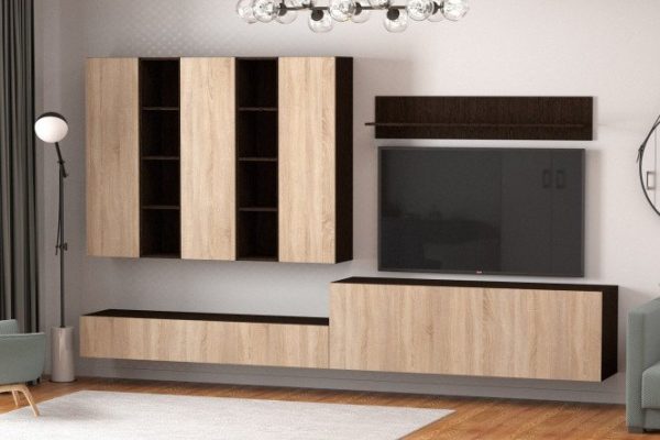 Furniture set Studio No. 7 wenge/oak Sonoma