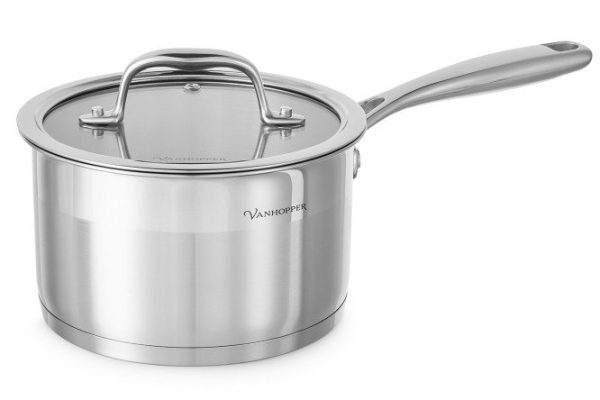 Bucket with lid VANHOPPER Versailles 1.9 l