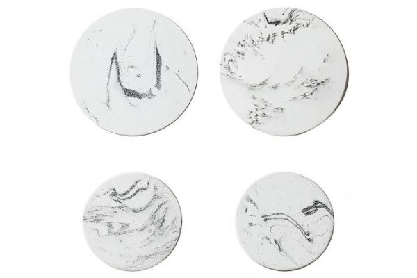 Set of hooks BERKRAFT Marble