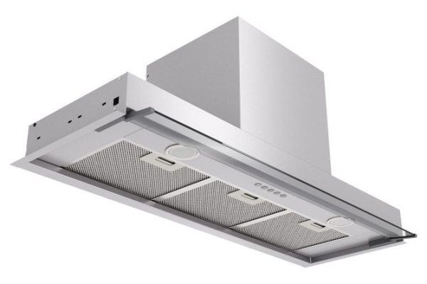 Hood ELIKOR Evolution 90P-750-E3D KV I E-750-90-577 aluminum metallic color, 89.8x34x30 cm