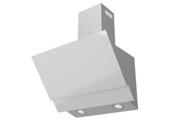 Hood LEX Aria 600 White color White, 59.5x37x38.5 cm