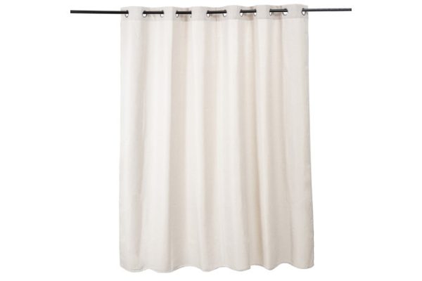Bathroom curtain MICASA Satin Polyester, 200x200 cm