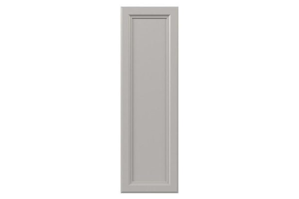 Gloria cabinet front 29.6x95.6 cm, gray silk color