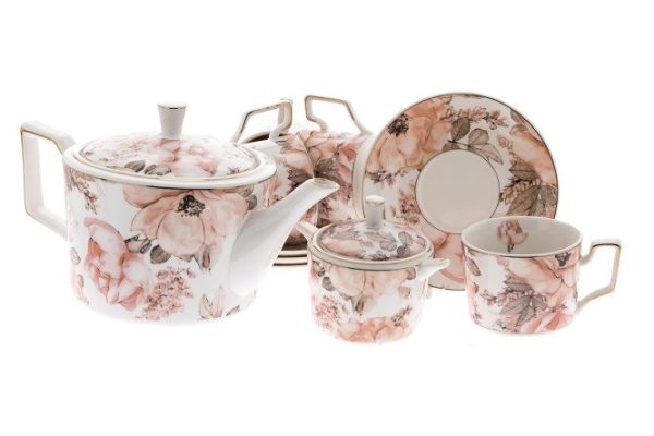 Tea set Julie 4 persons, 10 pcs., Porcelain