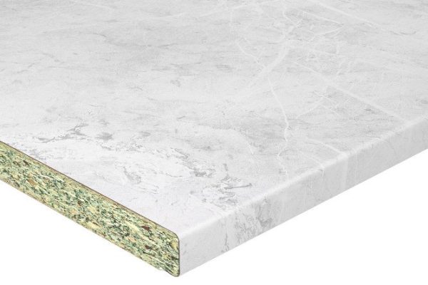 Tabletop Lazio marble white Lazio marble white 305x60x3.8 cm