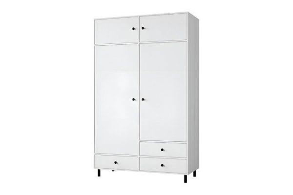 Hinged wardrobe with drawers Sofia right