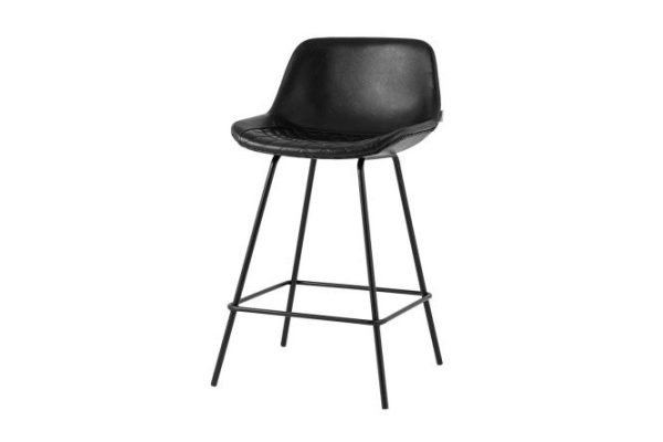 tc5whjkpy84tfg23xcr3qv72lruwsafc.jpg Half-bar chair Damon 49x92.5x47.5 cm, upholstery color black, legs black