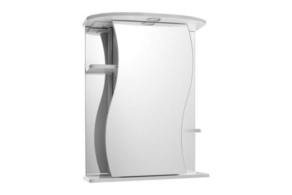 Mirror-cabinet Liana 55 E-Lia02055-01SvP with LED backlighting 55x72x25 cm, Right