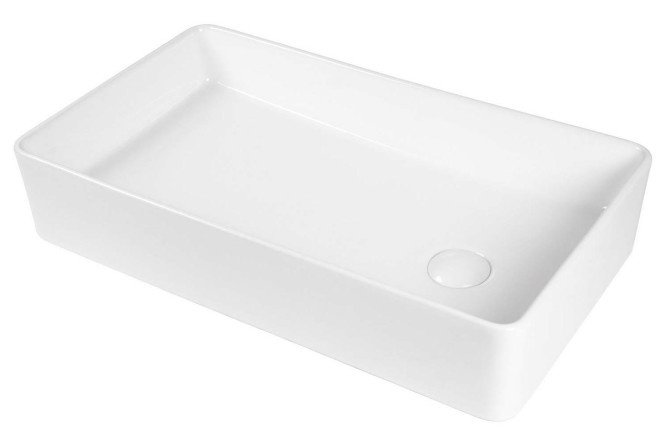 Countertop sink BOND Cube S67-610 Countertop, 61.5x11.5x35 cm