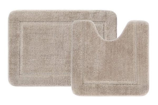 Set of Promo bathroom mats 65x45 cm, Microfiber
