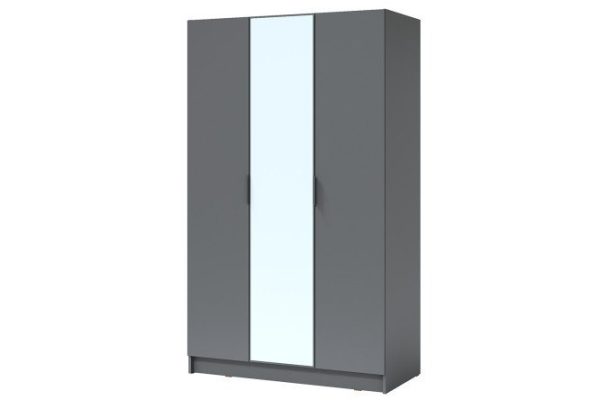 3-door wardrobe with mirror Loft