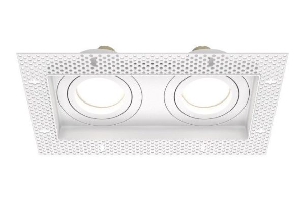 Recessed lamp MAYTONI Downlight Atom 23x3.8x13 cm, GU10
