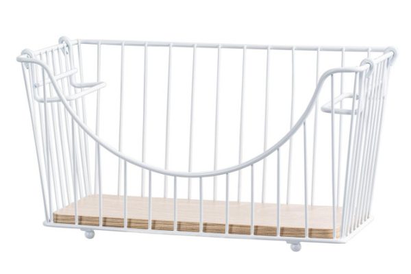 Basket with handles BERKRAFT Scandy 28.6x14x13.5 cm