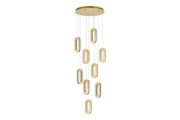 Hanging lamp Allungo 28 sq.m., LED, 58 cm