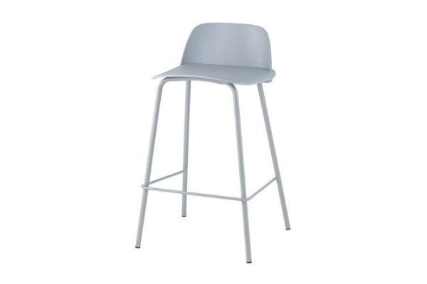tllpenckxcw72ak8q94hl1hkgd6rgdwm.jpg Half-bar chair Mist 47x80x47 cm, color of the seat is gray-blue, legs are gray-blue