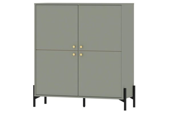 Nightstand Noir 108.4x115x40 cm