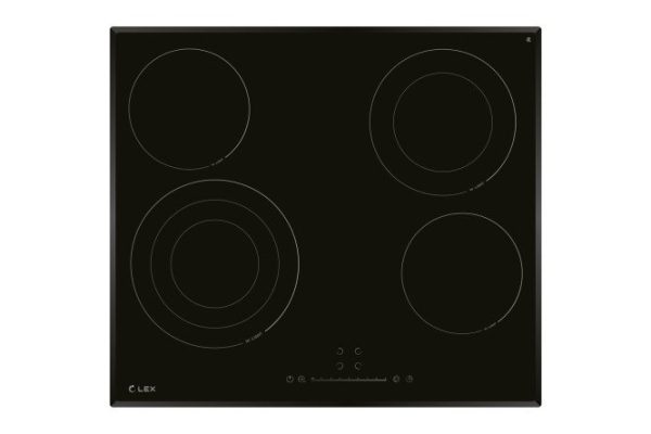 Electrical panel LEX EVH 642C bl, black 59 cm