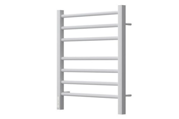 Electric heated towel rail POINT Vesta P7, white PN70756W 53x60x8 cm