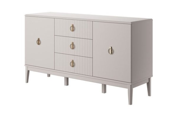 Chest of drawers 3 drawers and 2 doors Florence